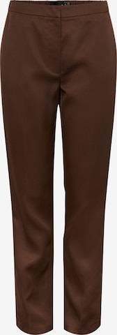regular Pantaloni 'Natina' di PIECES in marrone: frontale