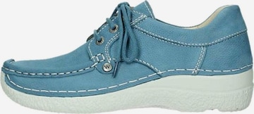 Wolky Athletic Lace-Up Shoes in Blue