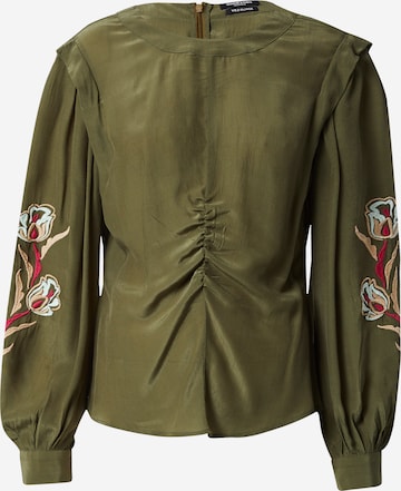 SCOTCH & SODA Blouse in Green: front