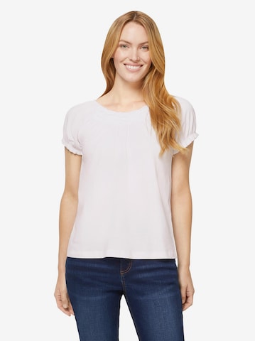 T-shirt Linea Tesini by heine en blanc : devant