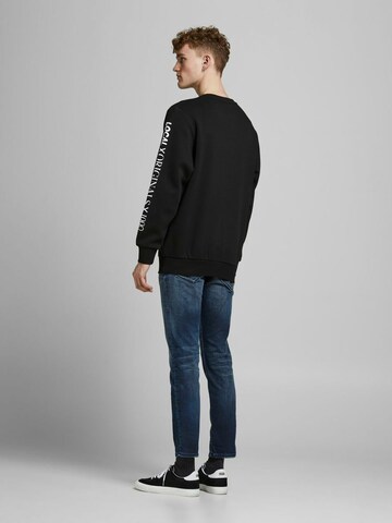 JACK & JONES Sweatshirt 'Elias' in Black