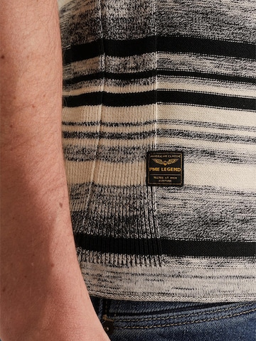 PME Legend Paita 'Polo shirt with color gradient and badge' värissä sininen