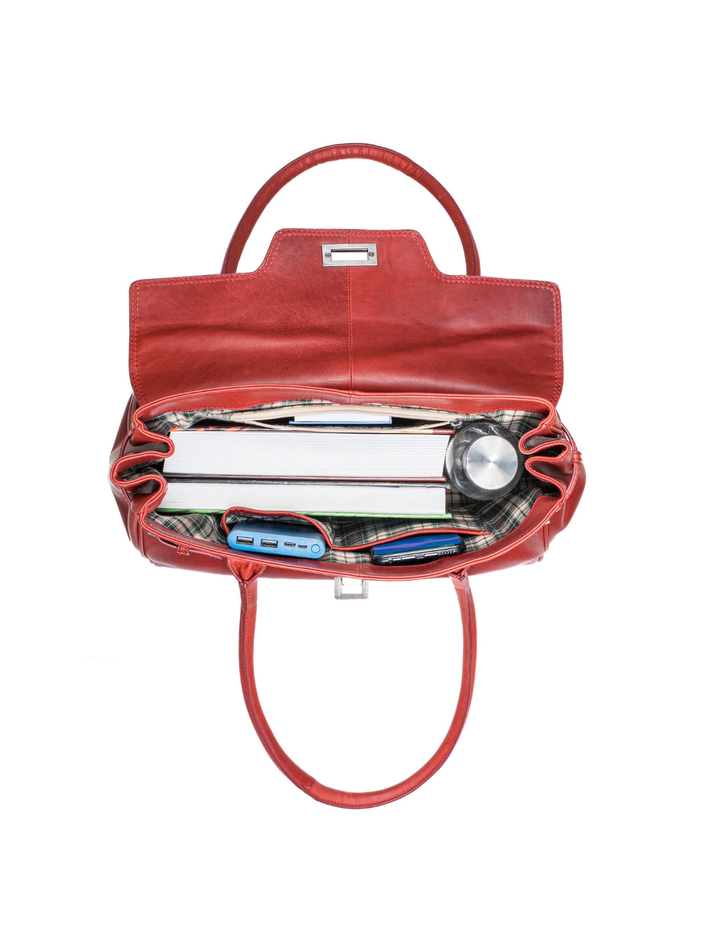 Benthill Handbag in Red