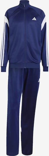 XS dydžio Sportinis kostiumas 'TEAMSPORT' iš ADIDAS SPORTSWEAR, spalva – tamsiai mėlyna / balta, Prekių apžvalga