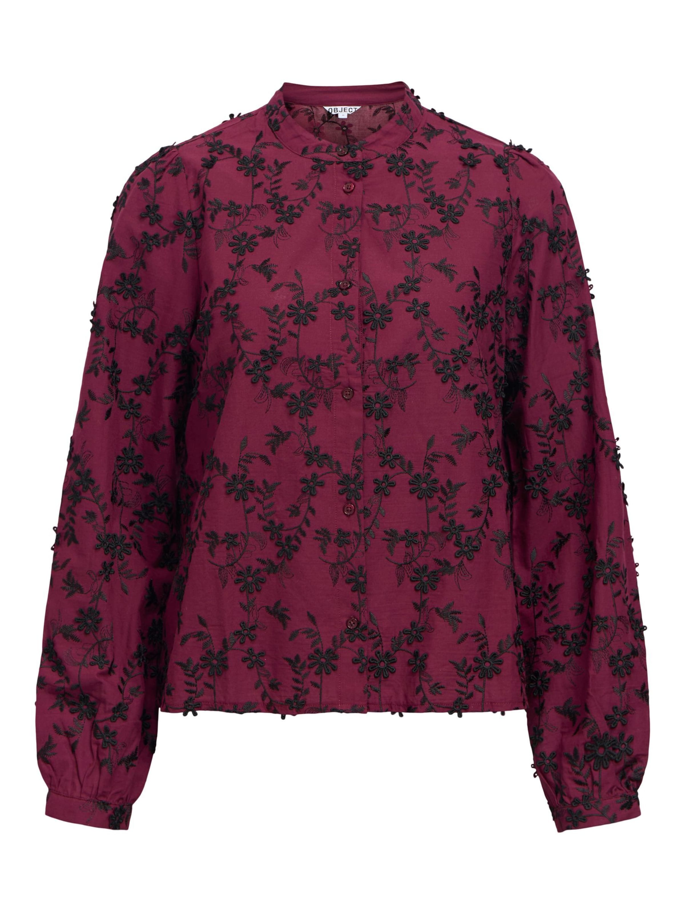 OBJECT - Blusa 'OBJKarli' en rojo: frente