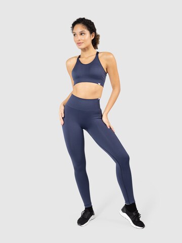 Smilodox Bralette Sports bra 'Amber' in Blue