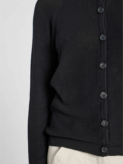 Gai+Lisva Gebreid vest 'Ella' in de kleur Zwart, Productweergave