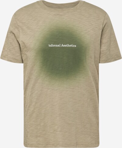 Casual Friday Shirt 'Thor' in Taupe / Dark green / White, Item view