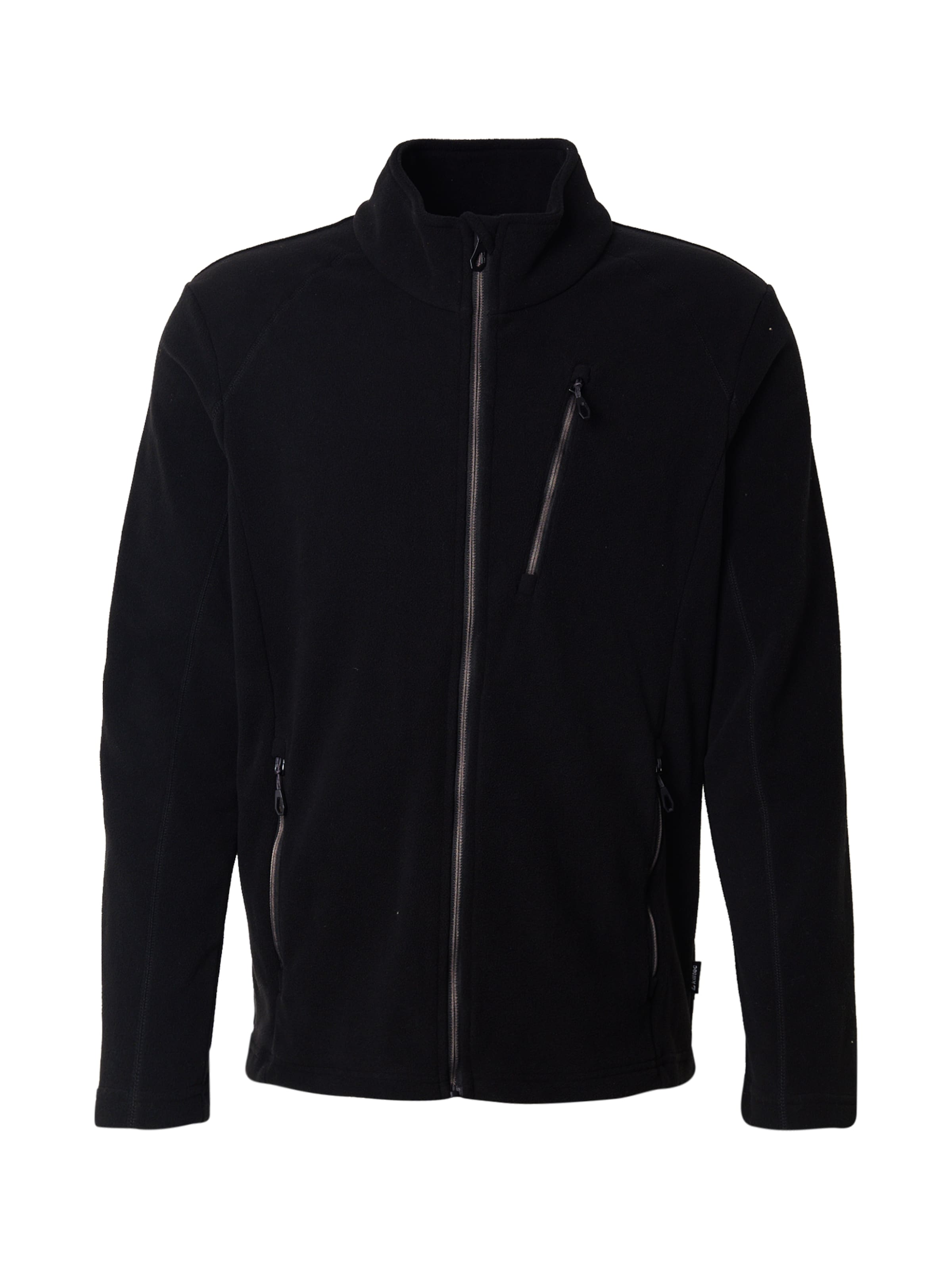 KILLTEC - Chaqueta polar funcional en negro: frente