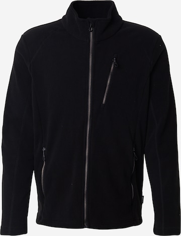 KILLTEC Funktionsfleecejacke in Schwarz: Vorderseite