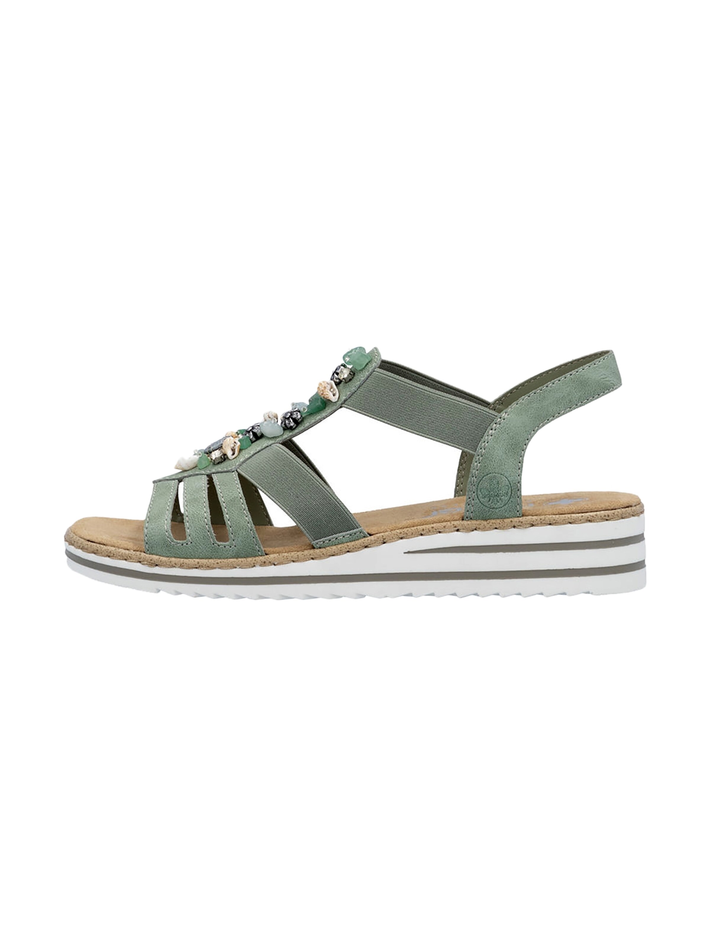 Sandales Rieker en vert