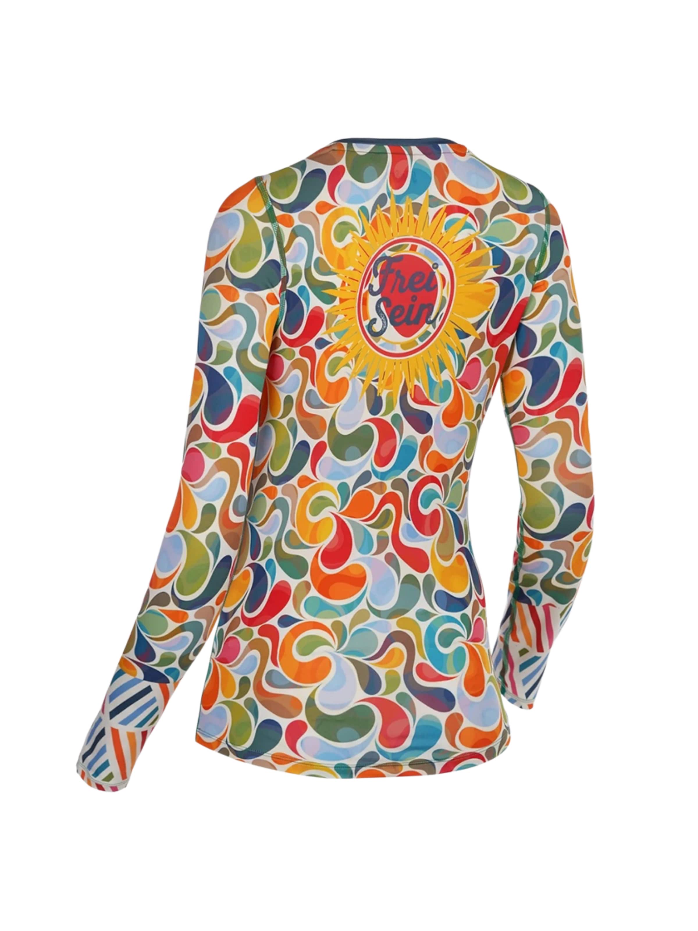 the freisein project Funktionsshirt 'AutumBlossoms'‌ in Orange