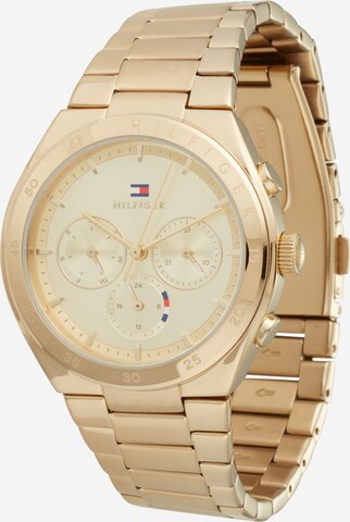 TOMMY HILFIGER Analoog horloge in Goud: voorkant