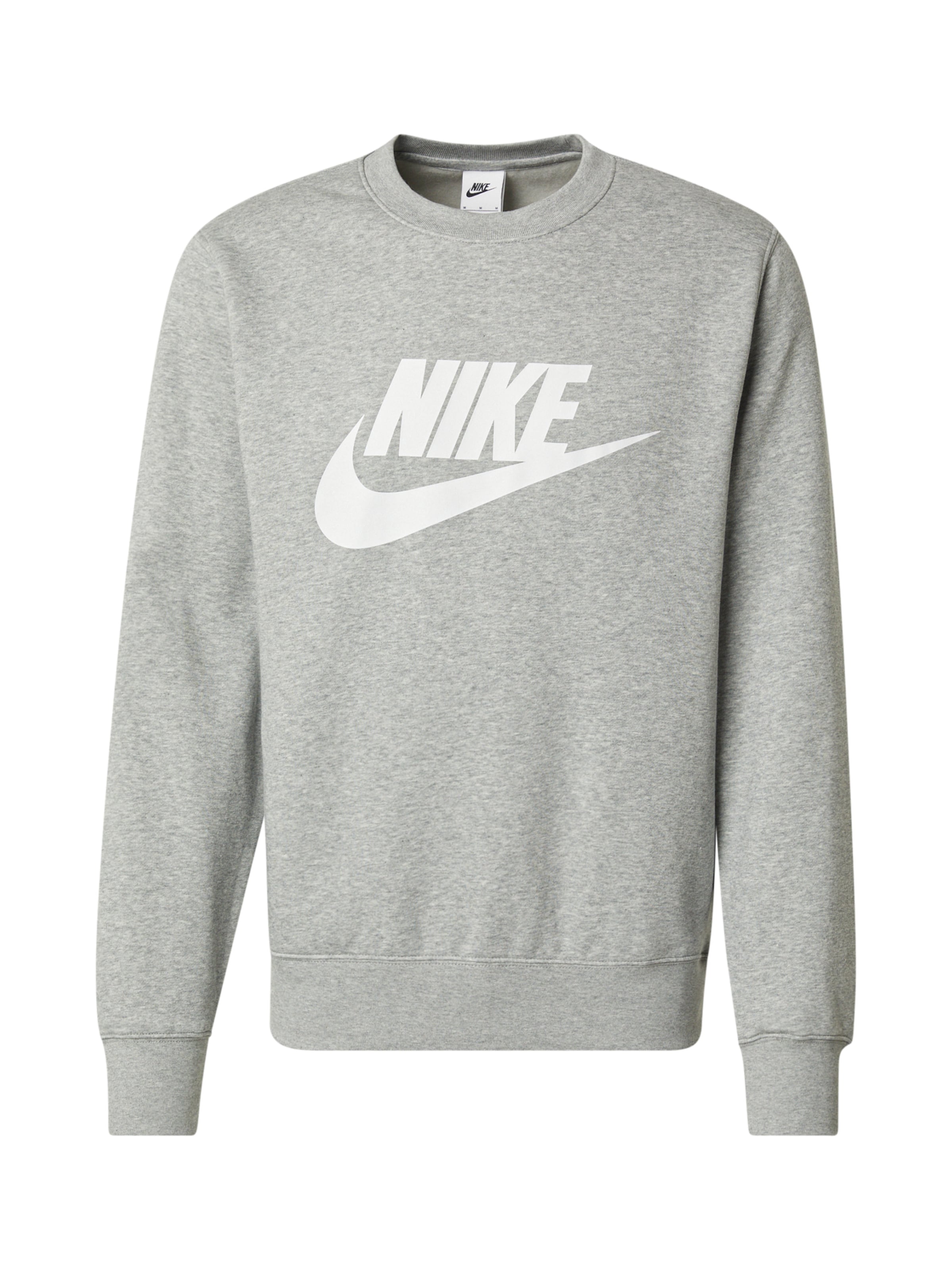 Nike Sportswear - Sweatshirt &#x27;CLUB&#x27; em cinzento: frente