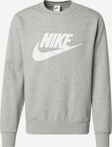 Felpa 'CLUB' di Nike Sportswear in grigio: frontale