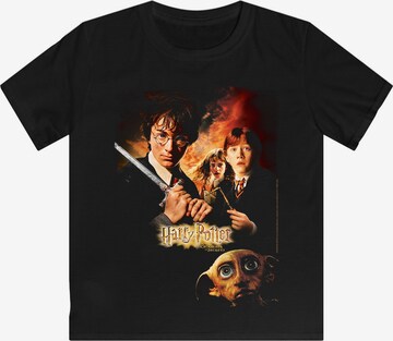 T-Shirt 'Harry Potter Kammer des Schreckens' F4NT4STIC en noir : devant
