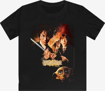 F4NT4STIC Shirt 'Harry Potter Kammer des Schreckens' in Black: front