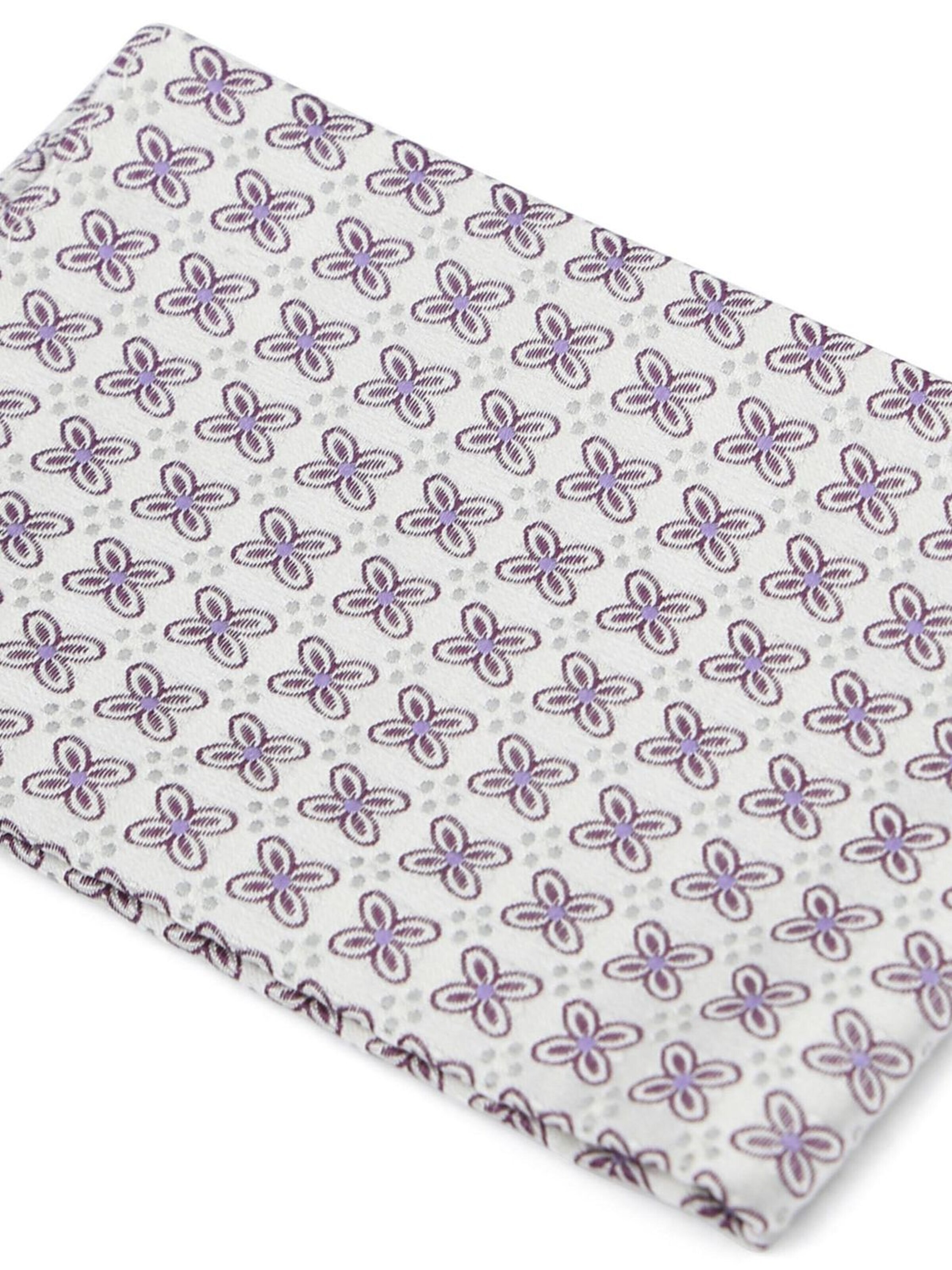 Suitable Pocket Square in White