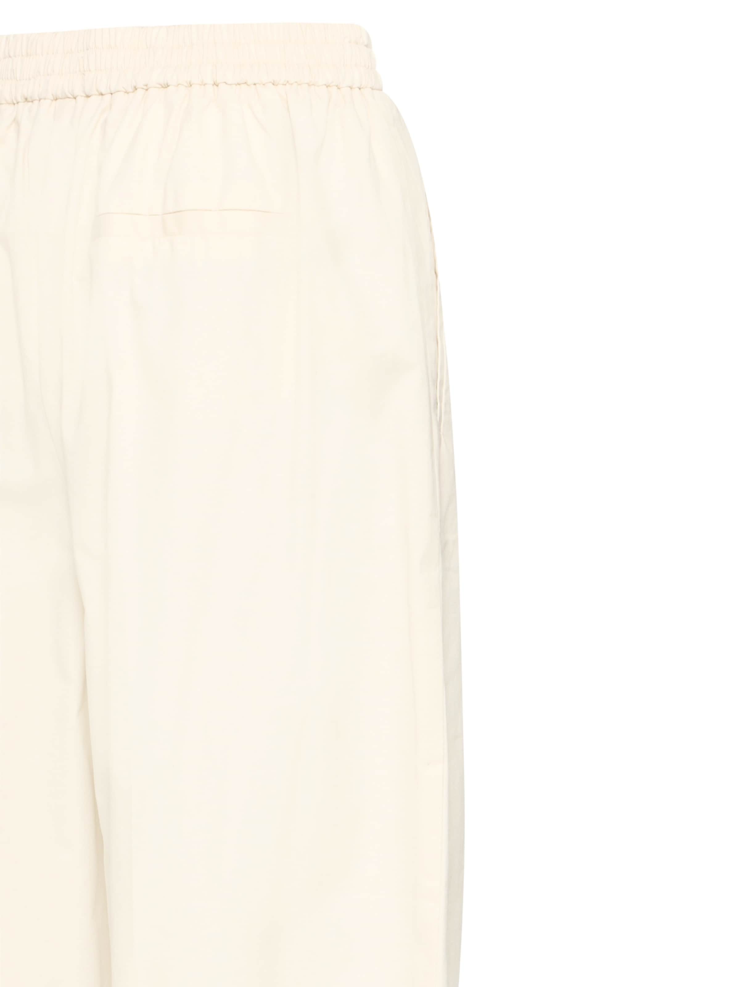 ICHI Bő szár Élére vasalt nadrágok 'IHFUNI' - bézs