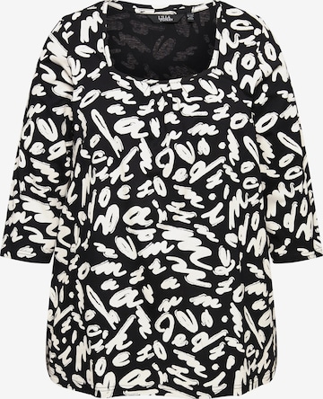 Ulla Popken Shirt in Black: front