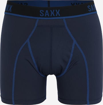 SAXX Spordialuspüksid 'KINETIC', värv sinine: eest vaates