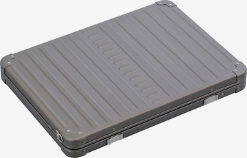 Aleon Laptop Bag in Grey: front