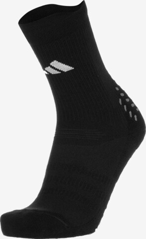 ADIDAS PERFORMANCE Athletic Socks in Black: front