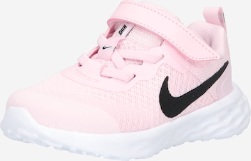 NIKE Sportschoen 'Revolution 6' in Roze: voorkant