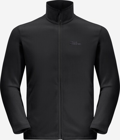JACK WOLFSKIN Athletic Fleece Jacket in Black, Item view