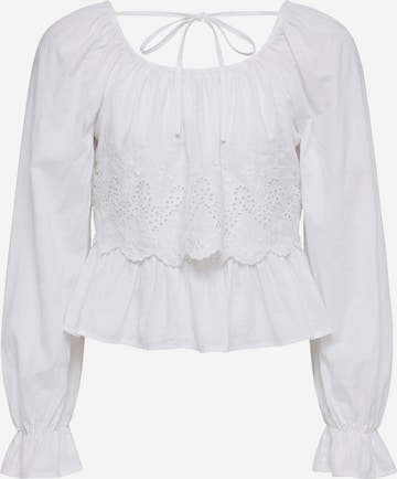 usha BLACK LABEL Blouse in White: front
