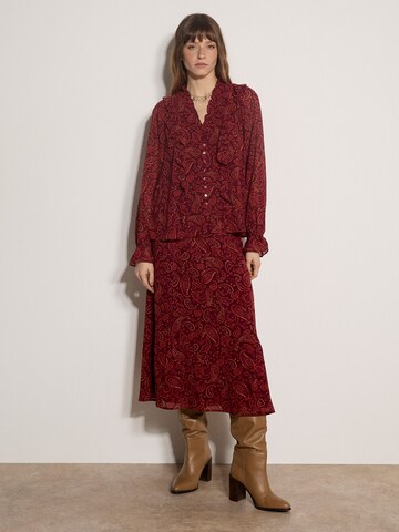 Apricot Rok ' ' in Rood: voorkant