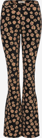 évasé Pantalon Looxs Revolution en noir : devant