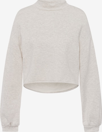 Pull-over 'Leo' Les Lunes en beige : devant