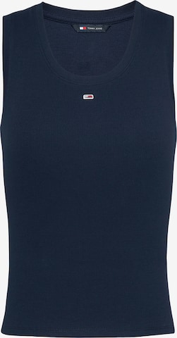 Tommy Jeans Топ 'Essential' в Синий: спереди