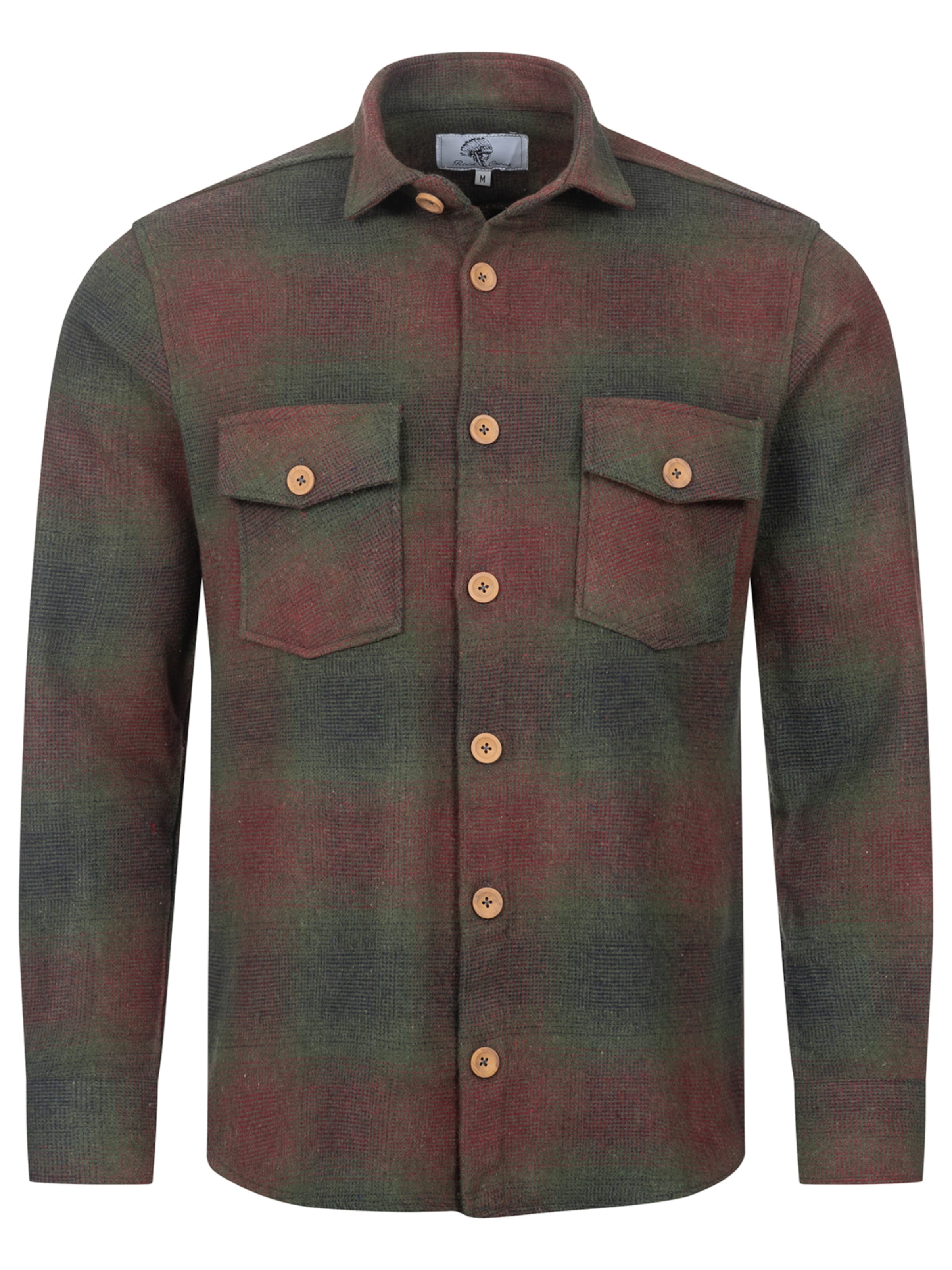 Rock Creek Hemd in Grün: Vorderseite