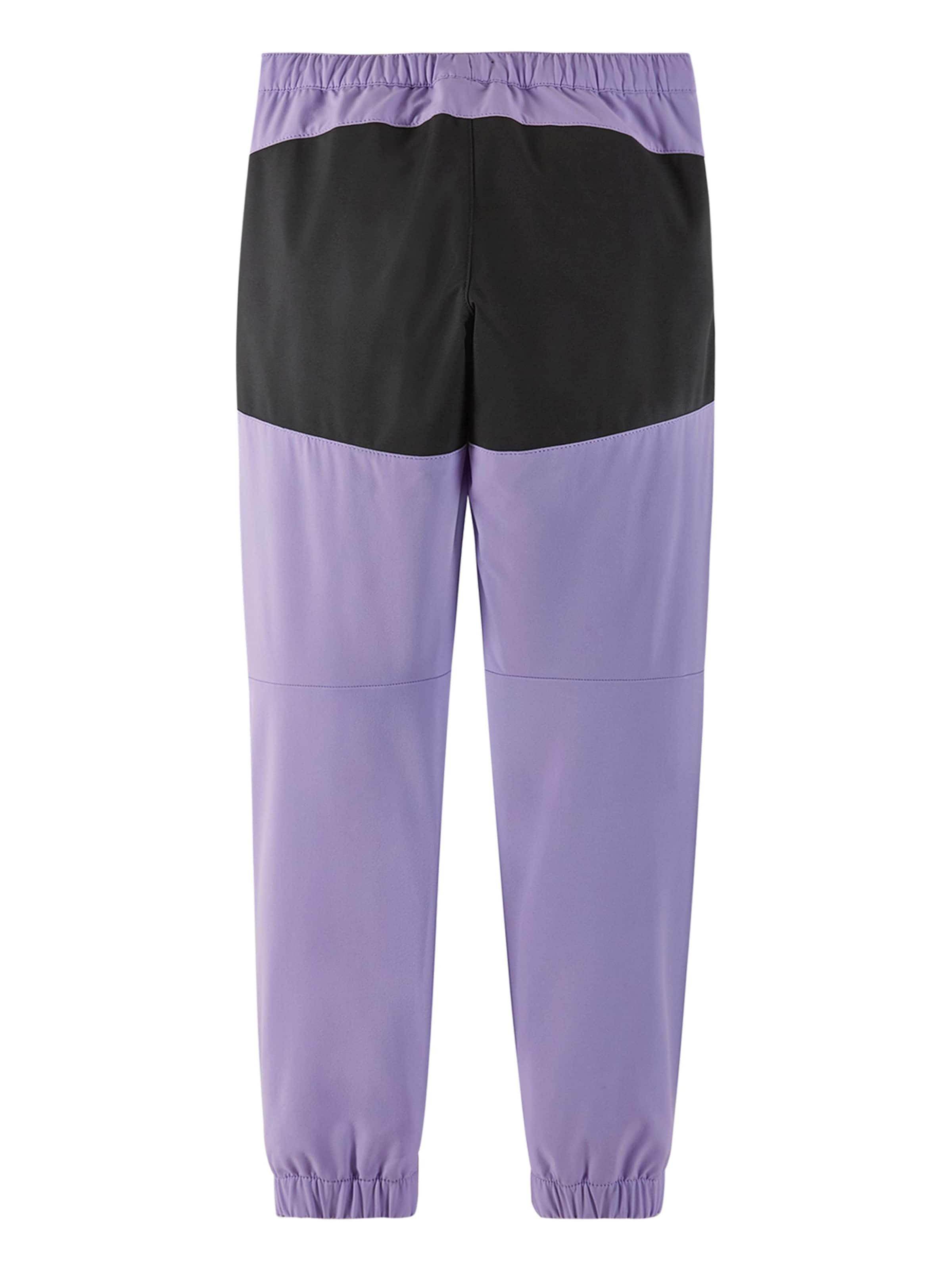 Reima Tapered Athletic Pants 'Vaeltaa' in Purple