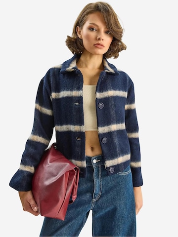 Bianco Lucci Tussenjas in Blauw