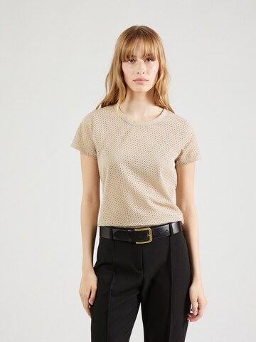 BOSS - Camiseta 'Eventsa' en beige: frente