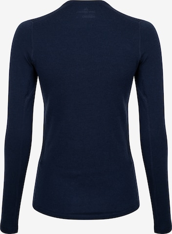 DANISH ENDURANCE Funktionsshirt 'Merino' in Blau