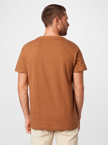 T-Shirt TOM TAILOR DENIM en marron