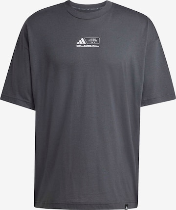 ADIDAS PERFORMANCE Toiminnallinen paita värissä musta: etupuoli