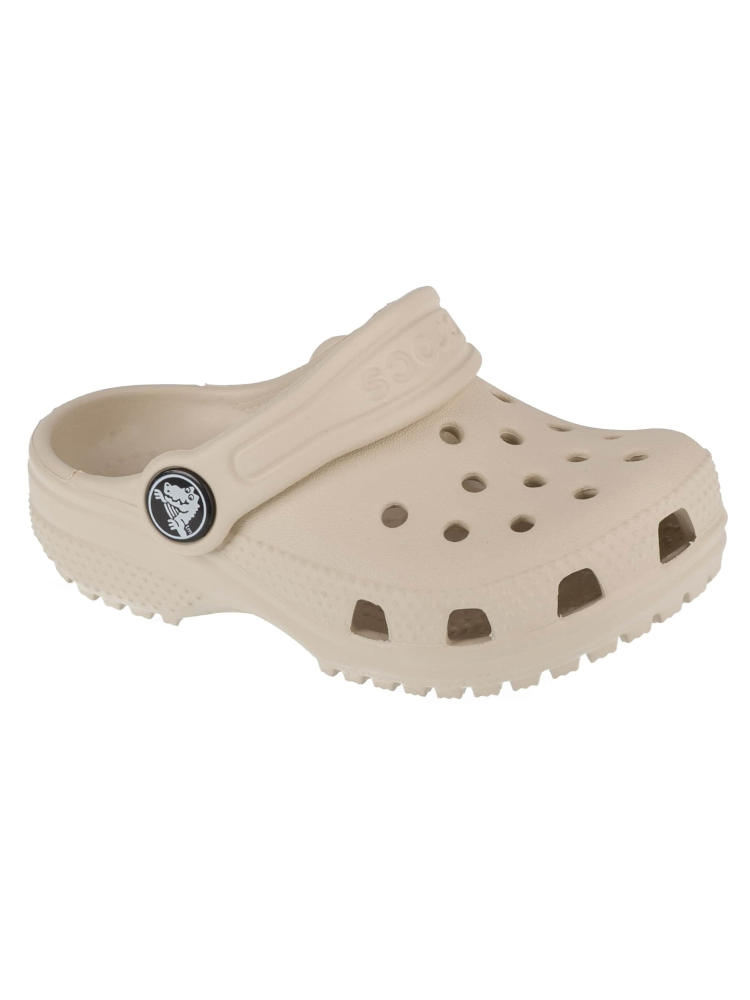 Crocs Sandals 'Crocs Classic Clog Kids T' in Beige: front