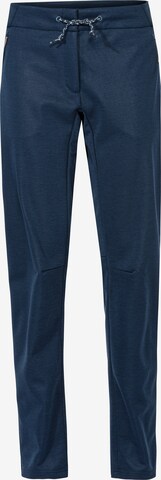 VAUDE Workout Pants 'Tremalzo' in Blue: front