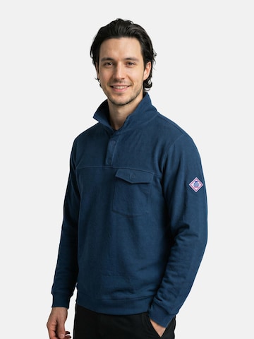 FORSBERG Sweatshirt 'Fremmson Sweatshirt'‌‌‌‌‌‌‌‌‌ in Blau: Vorderseite