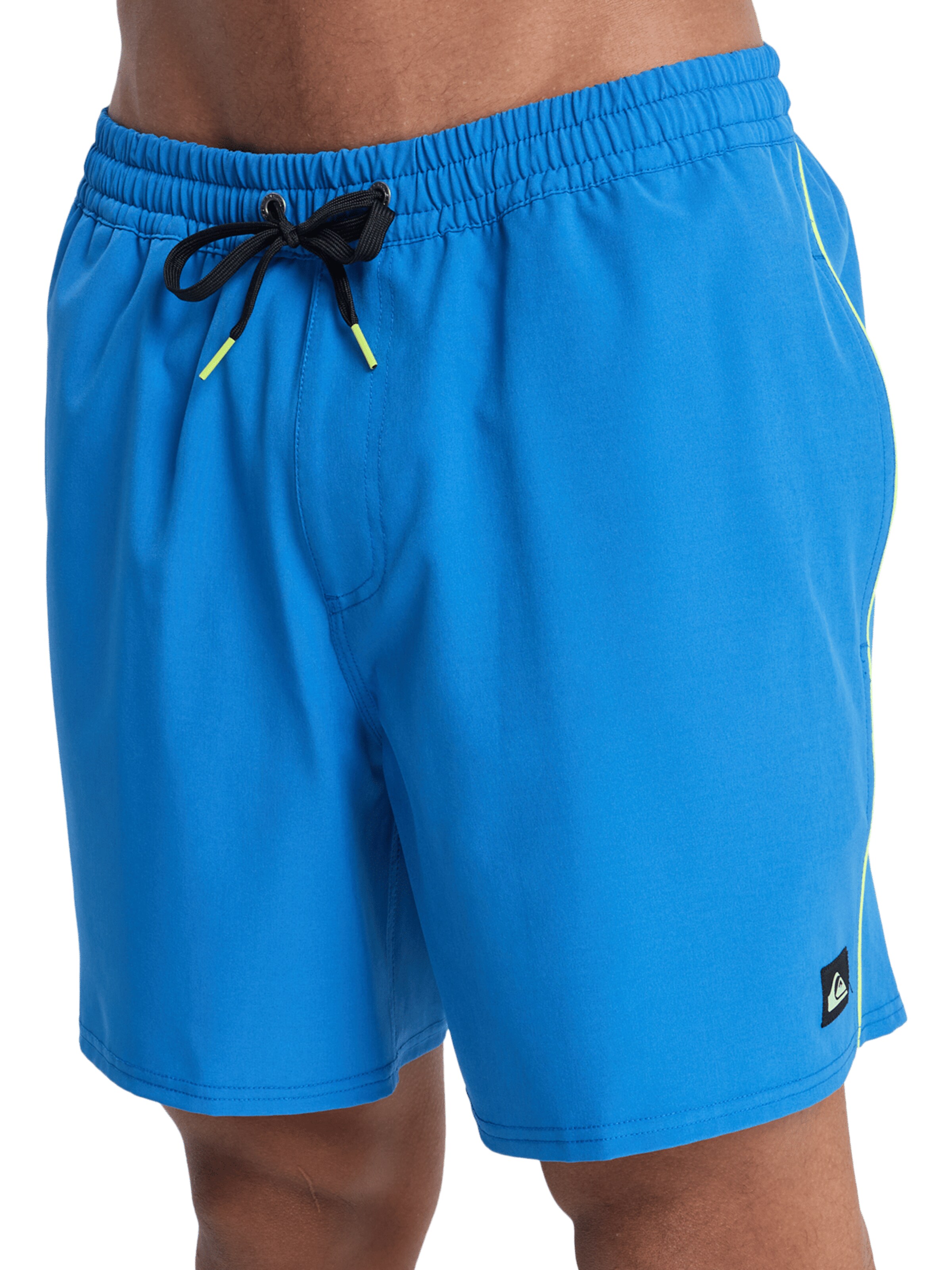 QUIKSILVER Badeshorts 'Stretch Piped Volley 16' in Blau