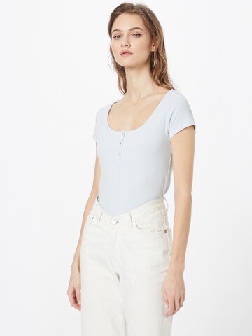 GUESS Shirt 'KARLEE' in Blauw: voorkant