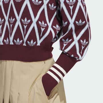 ADIDAS PERFORMANCE Sports sweater 'Originals Trefoil' in Red