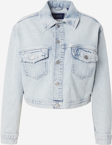 SCOTCH & SODA Välikausitakki värissä sininen: etupuoli