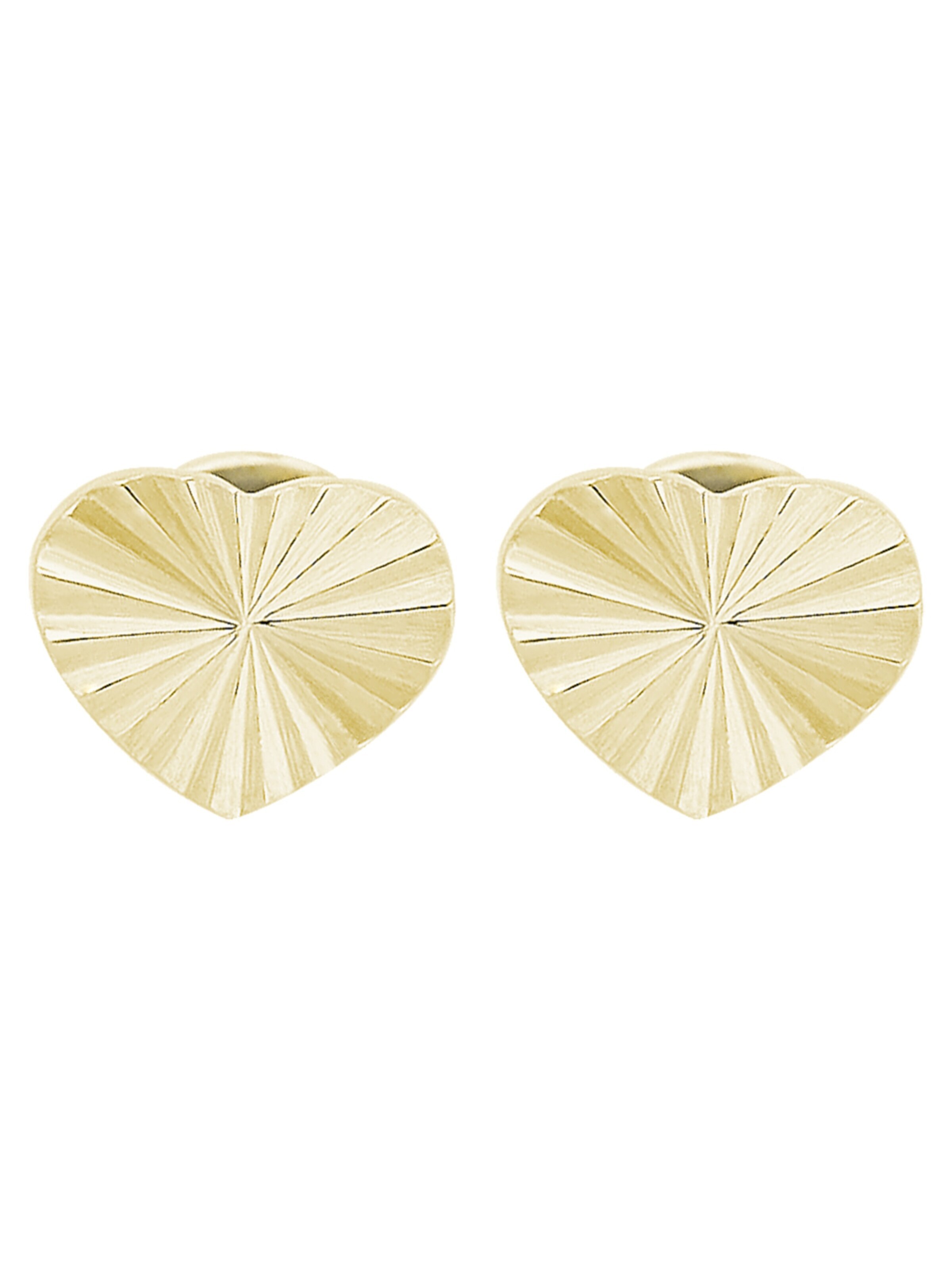 Akzent Earrings 'Kosul, hautverträglich' in Gold: front