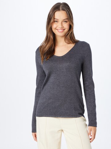 Pull-over TOM TAILOR en gris : devant